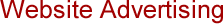 Website Advertising