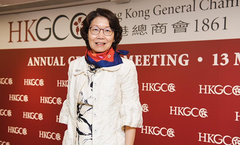 Betty Yuen has been elected Chairman of the Hong Kong General Chamber of Commerce.