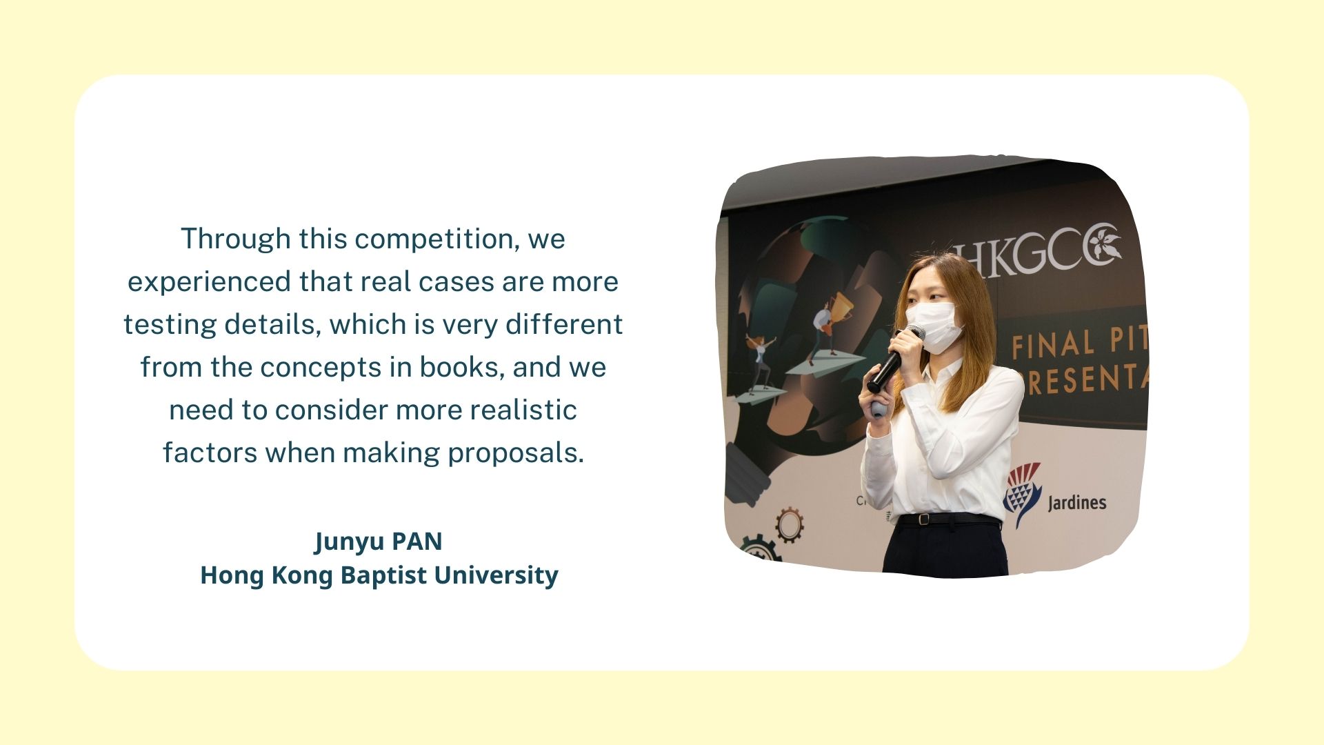 JunYu Pan, Hong Kong Baptist University