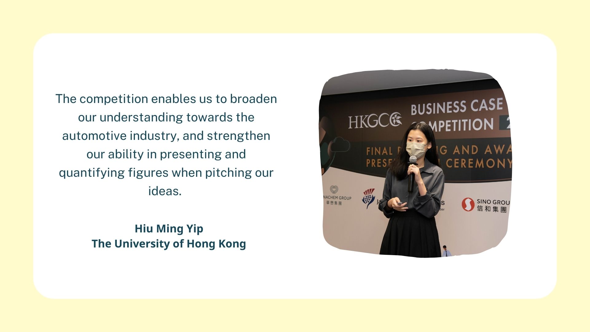 Hiu Ming Yip, The University of Hong Kong