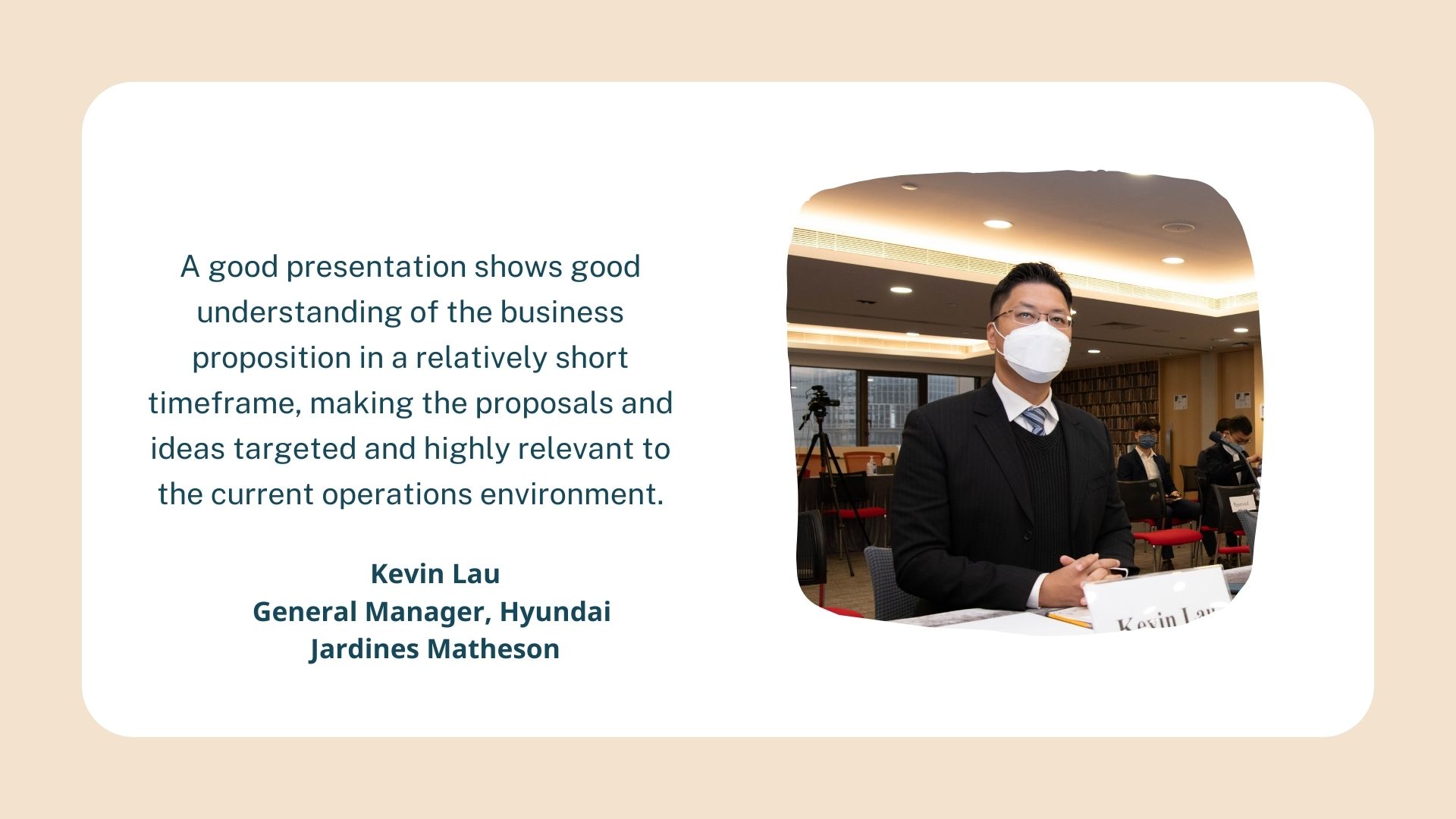 Kevin Lau, General Manager, Hyundai, Jardines Matheson